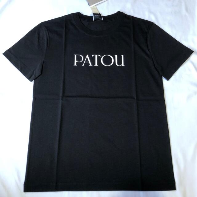 新品未着用 L PATOU オーガニックコットン フローラル パトゥロゴTシャツ