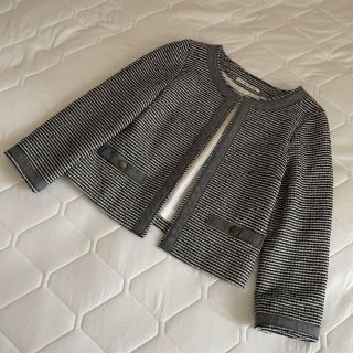 ユナイテッドアローズグリーンレーベルリラクシング(UNITED ARROWS green label relaxing)のグリーンレーベルリラクシング ノーカラージャケット ツイード(ノーカラージャケット)