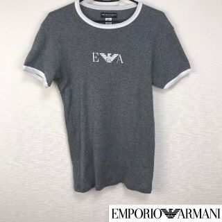 エンポリオアルマーニ(Emporio Armani)の美品 エンポリオアルマーニ 半袖Tシャツ グレー サイズM(Tシャツ/カットソー(半袖/袖なし))