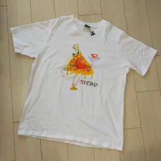 ジーユー(GU)の【GU×miharayasuhiro】pizza-LA プリントTシャツ 半そで(Tシャツ/カットソー(半袖/袖なし))