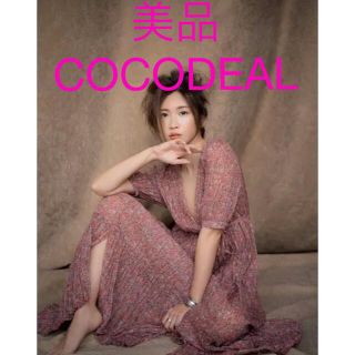 ココディール(COCO DEAL)の【✴︎美品✴︎】ココディール　sweetコラボ雑誌掲載商品(ロングワンピース/マキシワンピース)