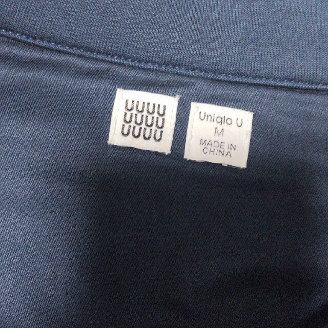 UNIQLO(ユニクロ)の時の雫様 専用 UNIQLO U ダブルフェイスジャケット ネイビー レディースのジャケット/アウター(ブルゾン)の商品写真