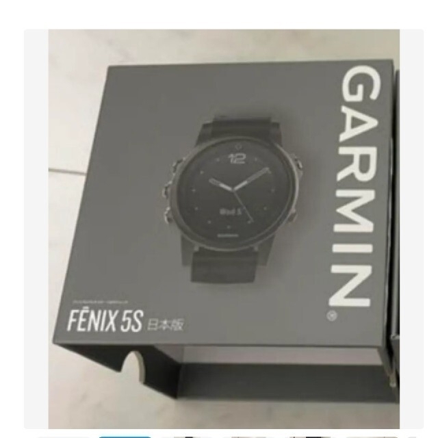 GARMIN(ガーミン)の◆GARMIN fenix5s Sapphire Black 【日本正規品】◆ スポーツ/アウトドアのトレーニング/エクササイズ(トレーニング用品)の商品写真