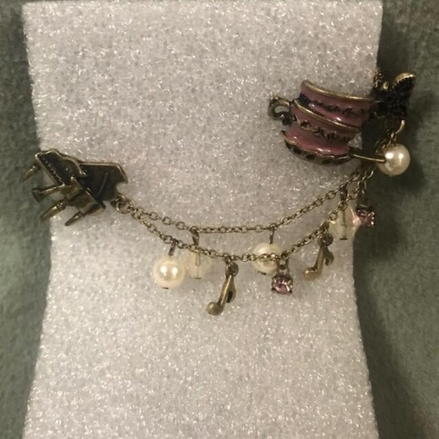 axes femme(アクシーズファム)のアクシーズファム❤︎ダングル チャーム付き ❤︎クラシカル イヤカフ❤︎ レディースのアクセサリー(イヤーカフ)の商品写真