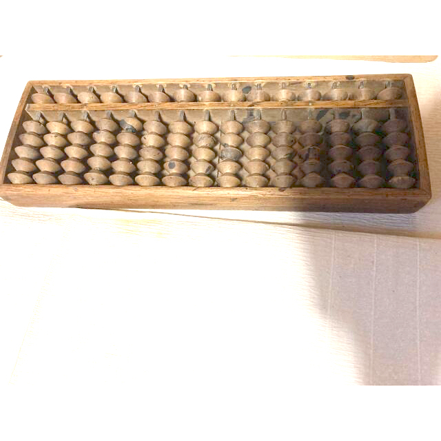 レトロ】 算盤 五つ玉 15桁 | mdh.com.sa