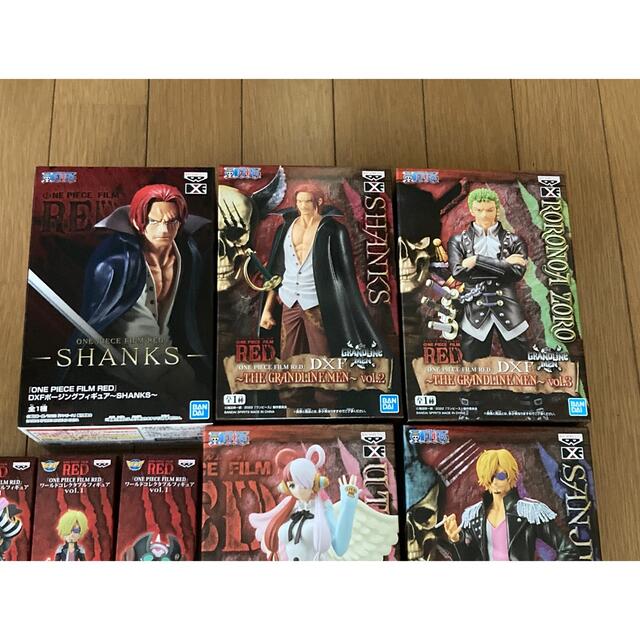 ONE PIECE FILM RED DXF &ワーコレ フィギュア　10種