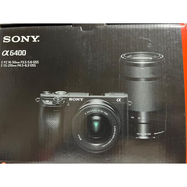 高価値 SONY デジタル一眼カメラ α6400 ダブルズームレンズセット