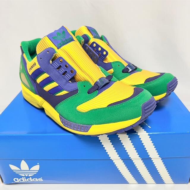 新品 2002年製 adidas ZX8000 デッド ブラジル カラー 黄色