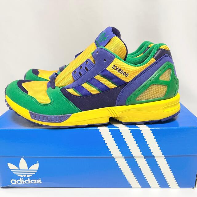adidas - 新品 2002年製 adidas ZX8000 デッド ブラジル カラー adidas - 新品 2002年製 adidas ZX8000 デッド ブラジル カラー