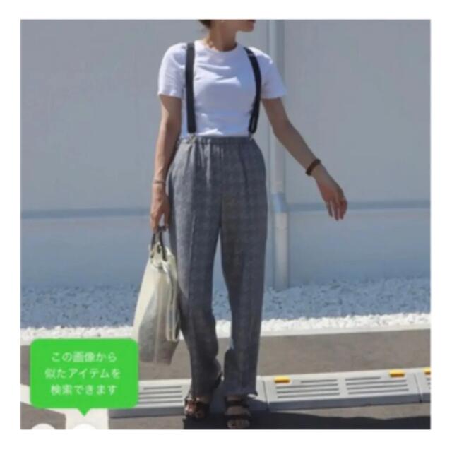 6 (ROKU)(ロク)の＜6(ROKU)＞ CHIDORI JACQUARD PANTS レディースのパンツ(カジュアルパンツ)の商品写真