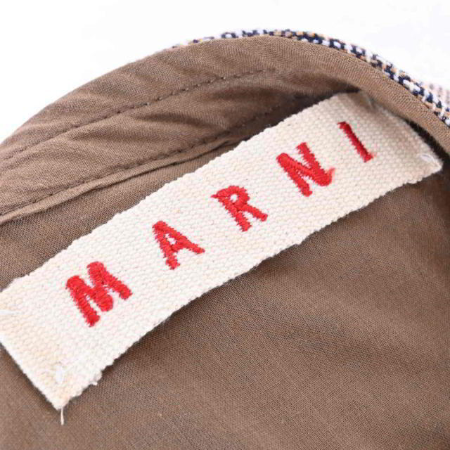 MARNI ウール混 ツイードスカート 5