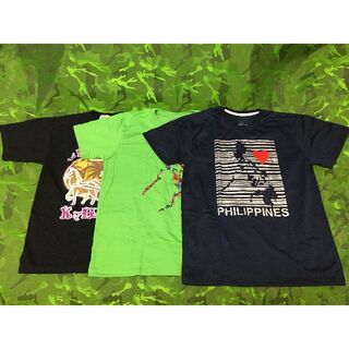 フィリピンTシャツ3枚セット L2枚 M1枚(Tシャツ/カットソー(半袖/袖なし))