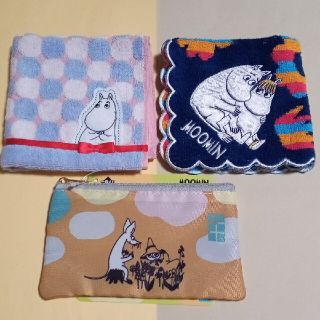 ムーミン(MOOMIN)のくり 様専用❗ムーミン   MOOMIN   タオルハンカチ&ポーチ(ハンカチ)