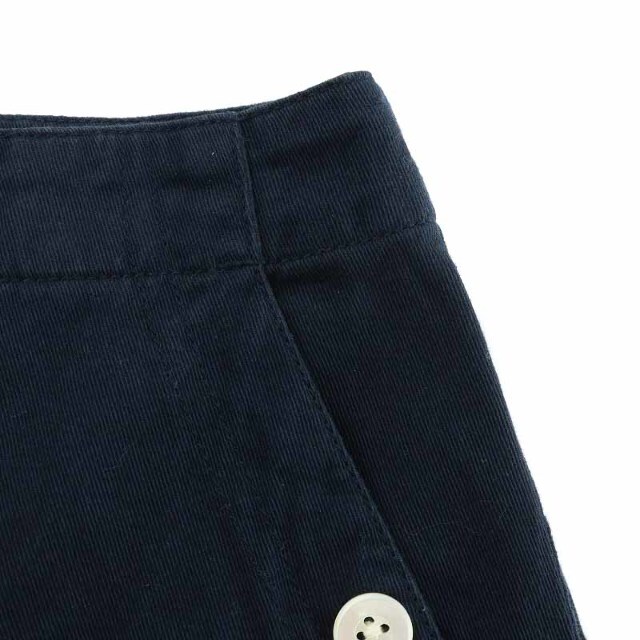 LA MARINE FRANCAISE(マリンフランセーズ)のマリンフランセーズ 台形スカート ひざ丈 ジップアップ 0 XS 紺 レディースのスカート(ひざ丈スカート)の商品写真