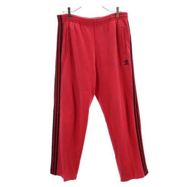 adidas トラックパンツ 80s デサント製 L 赤×黒 | gellonautos.cl