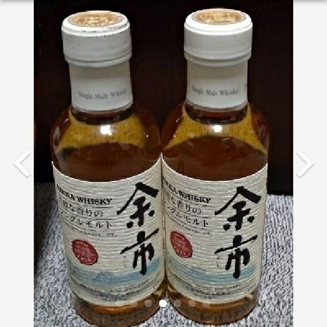 終売品　余市シングルモルト180ｍｌ43%×2本　旧竹鶴ピュアモルト１本　未開封 4