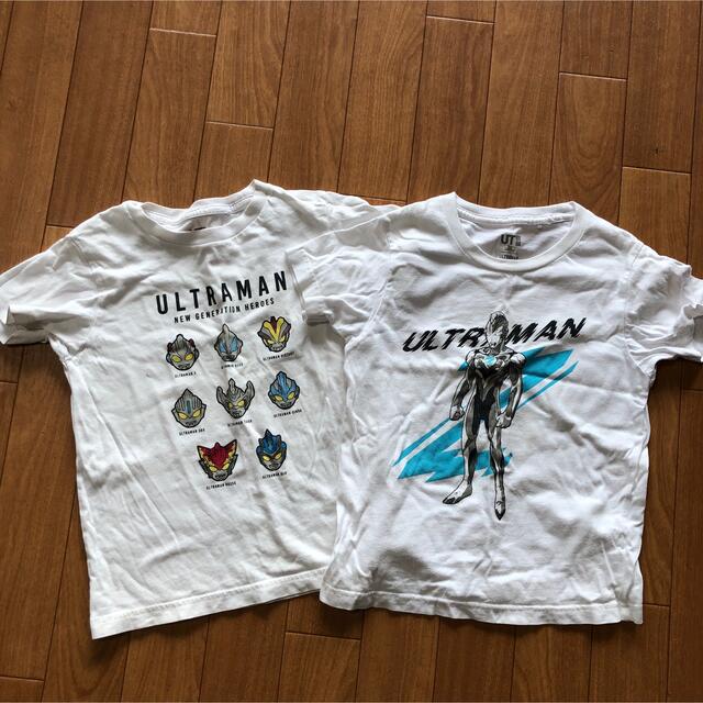 UNIQLO(ユニクロ)のUNIQLO ウルトラマン　Tシャツ　２枚　110センチ キッズ/ベビー/マタニティのキッズ服男の子用(90cm~)(Tシャツ/カットソー)の商品写真