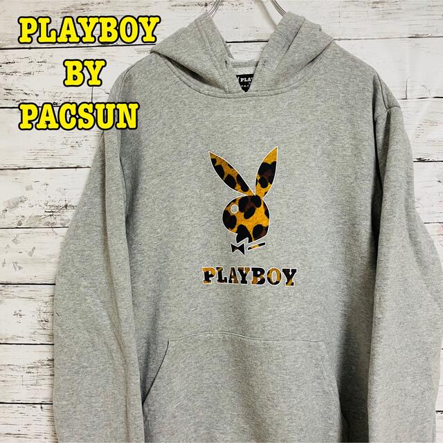 PLAYBOY(プレイボーイ)のPLAYBOY BY PACSUN パーカー　トレーナー　一点物　海外　入手困難 メンズのトップス(パーカー)の商品写真