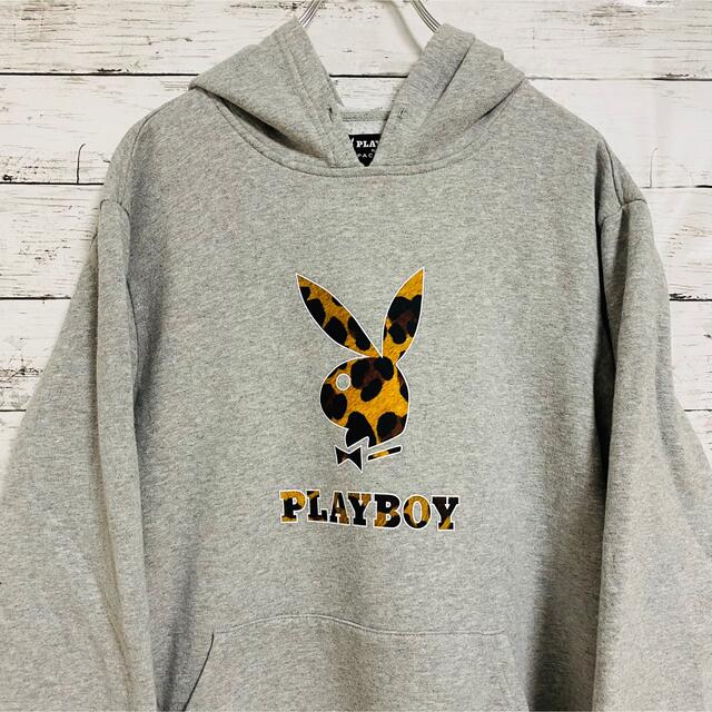 PLAYBOY(プレイボーイ)のPLAYBOY BY PACSUN パーカー　トレーナー　一点物　海外　入手困難 メンズのトップス(パーカー)の商品写真