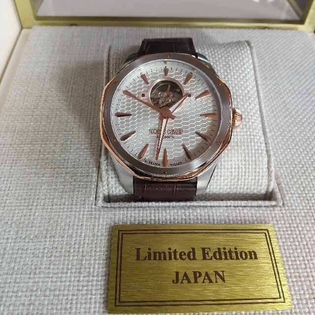 新品 未使用 ロベルトカヴァリbyフランクミュラー 腕時計 自動巻