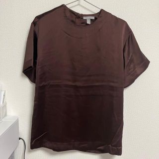 エイチアンドエム(H&M)の売り切り価格！☆サテンTシャツ　　　　(シャツ/ブラウス(半袖/袖なし))