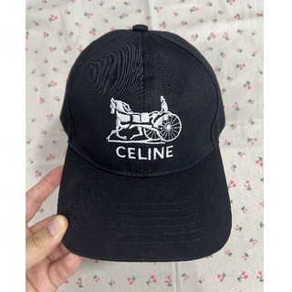 celine - 【活躍】 セリーヌ CELINE ベースボールキャップ 新品同様    ハット