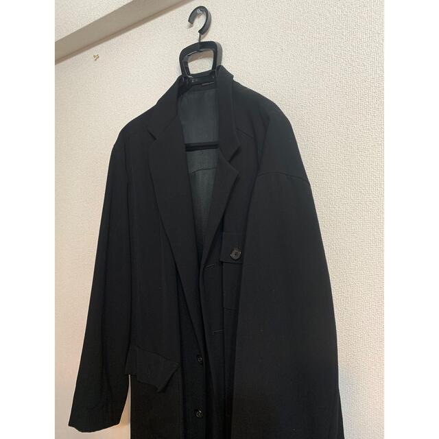 Yohji Yamamoto(ヨウジヤマモト)のヴィンテージ　ヨウジヤマモトプールオム    　コート メンズのジャケット/アウター(チェスターコート)の商品写真