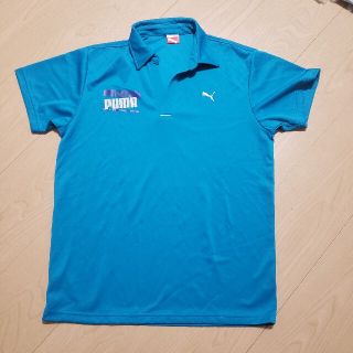 プーマ(PUMA)のPUMA ポロシャツ　ブルー　160(Tシャツ/カットソー)