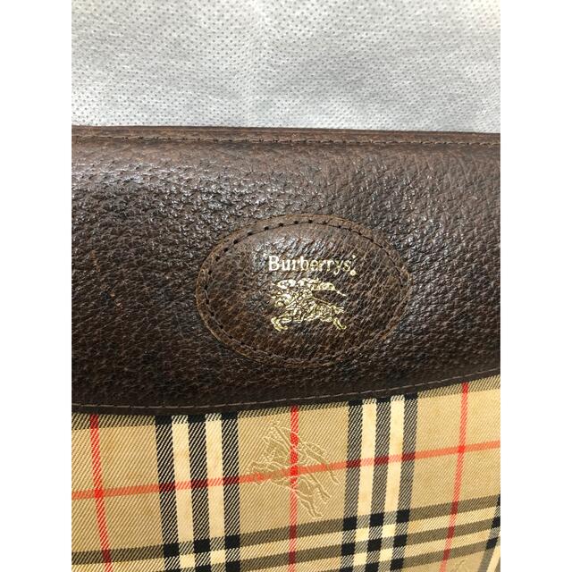 BURBERRY(バーバリー)のBurberry'sバーバリーズ　ヴィンテージ　ノヴァチェック　クラッチバッグ レディースのバッグ(クラッチバッグ)の商品写真