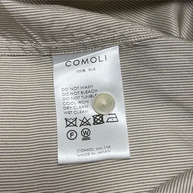 COMOLI(コモリ)のCOMOLI コモリ Steven Alan シルクオープンカラーシャツ 半袖 メンズのトップス(シャツ)の商品写真