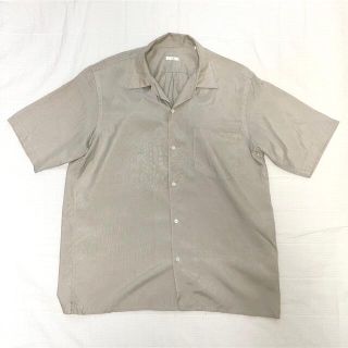 コモリ(COMOLI)のCOMOLI コモリ Steven Alan シルクオープンカラーシャツ 半袖(シャツ)