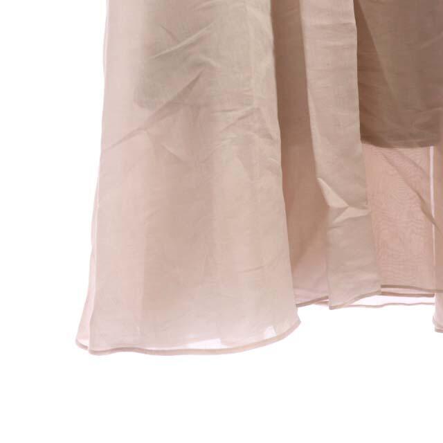 FRAY I.D(フレイアイディー)のフレイアイディー 21SS シルクコットンマキシスカート ロング 0 ピンク レディースのスカート(ロングスカート)の商品写真