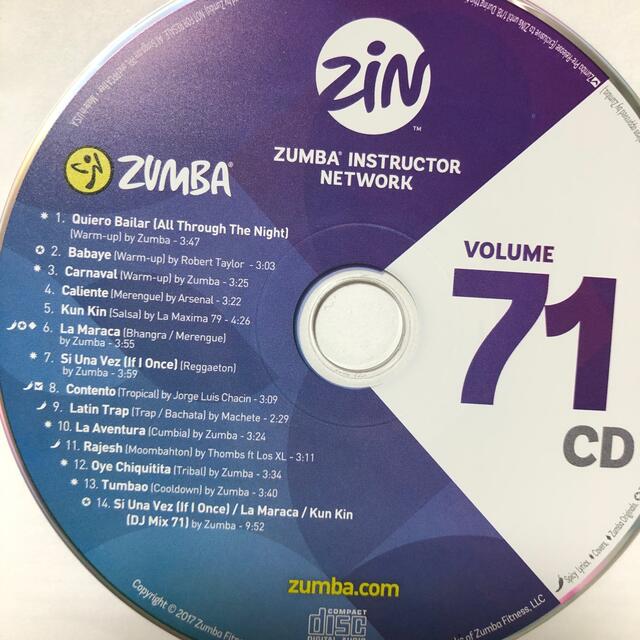 ZUMBA　ズンバ　ZIN31 ～ ZIN40　 CD ＆ DVD 20枚セット