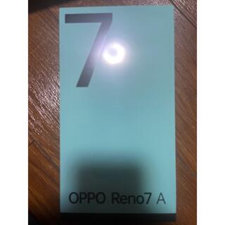 OPPO - OPPO Reno7 A スターリーブラック　新品未開封