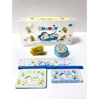 ピーナッツ(PEANUTS)のスヌーピー　ペンケース文房具セット　未使用品(ペンケース/筆箱)