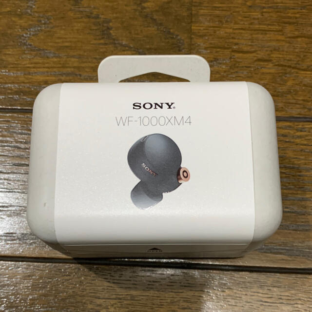 WF-1000XM4 Sony ソニー ワイヤレス イヤホン プラチナシルバーオーディオ機器