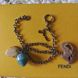 フェンディ(FENDI)の美品☆FENDIフェンディチャーム キーホルダー 証明書付(チャーム)