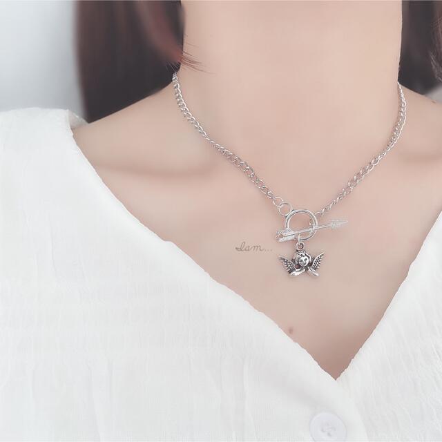 新作＊ angel arrow choker ハンドメイドのアクセサリー(ネックレス)の商品写真