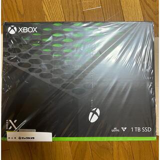 エックスボックス(Xbox)のxbox series x　新品未開封(家庭用ゲーム機本体)