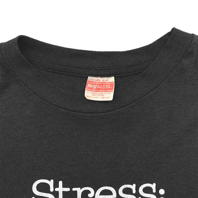 在原みゆ紀着用|90sヴィンテージ STRESS/ストレス Tシャツ [XL 在原みゆ紀着用|90sヴィンテージ STRESS/ストレス Tシャツ [XL