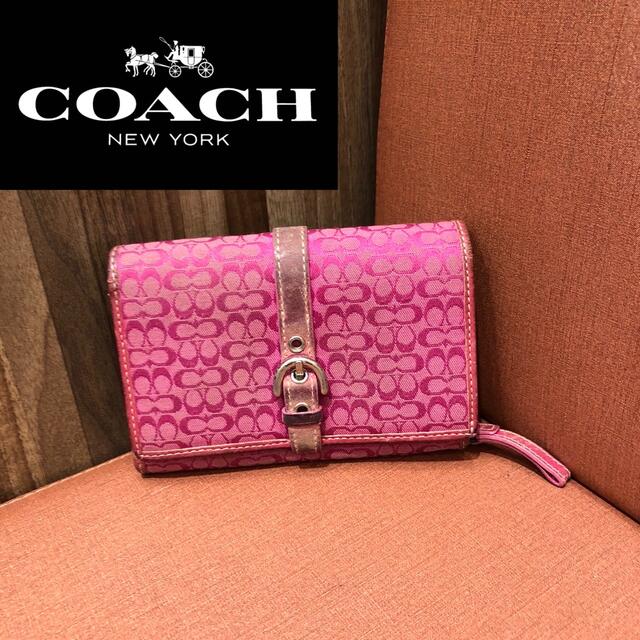COACH(コーチ)のCOACH コーチ シグネチャー 小物 財布 折財布 二つ折り財布 ◉おすすめ◉ レディースのファッション小物(財布)の商品写真