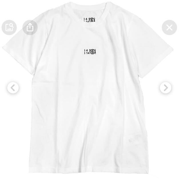 MM6(エムエムシックス)のMM6 Maison Margiela シグネチャーロゴTシャツ レディースのトップス(Tシャツ(半袖/袖なし))の商品写真