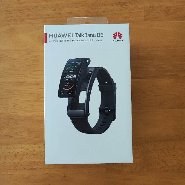 新品未開封 HUAWEI TalkBand B6 Graphite Black腕時計(デジタル)