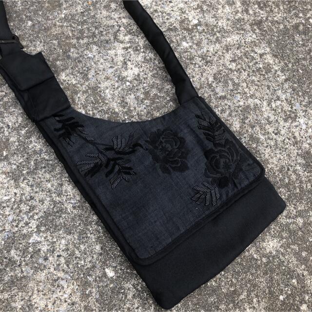 90's Vintage ショルダーバック ビーズ ブラック テック y2k | eloit.com