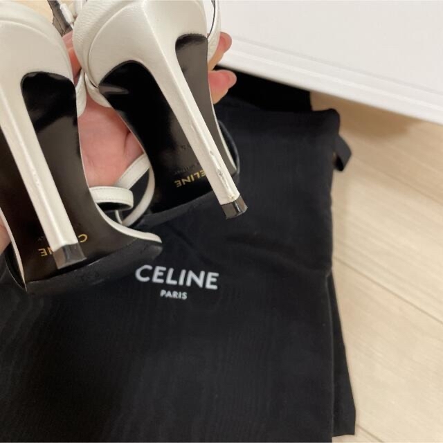 celine(セリーヌ)の✿一度短時間着用のみ!!CELINEバイカラーサンダル レディースの靴/シューズ(サンダル)の商品写真