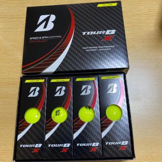 ブリヂストン(BRIDGESTONE)の2022年モデル TOUR B X イエロー 1ダース T18-05(その他)