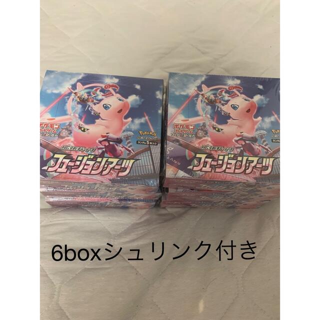 ポケモンカード  フュージョンアーツ 6BOX シュリンク付き