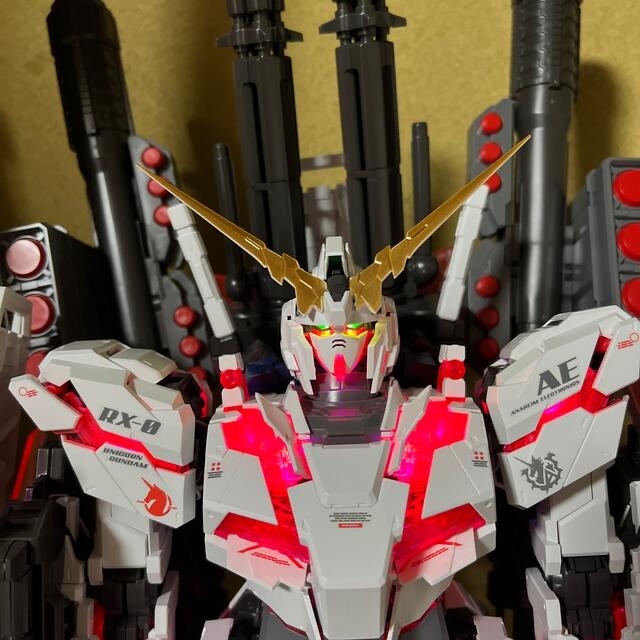 pg ユニコーンガンダム フルアーマー  LEDユニット込