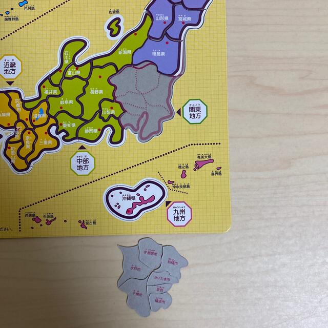 日本地図★都道府県地図 エンタメ/ホビーのおもちゃ/ぬいぐるみ(その他)の商品写真
