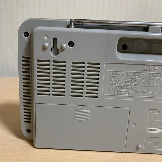 東芝(トウシバ)の東芝　CDラジカセ スマホ/家電/カメラのオーディオ機器(ポータブルプレーヤー)の商品写真